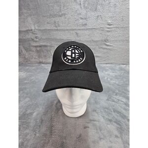 New Era Brooklyn Nets 9FORTY Youth Hat Black NBA Adjustable Cap 12182021
